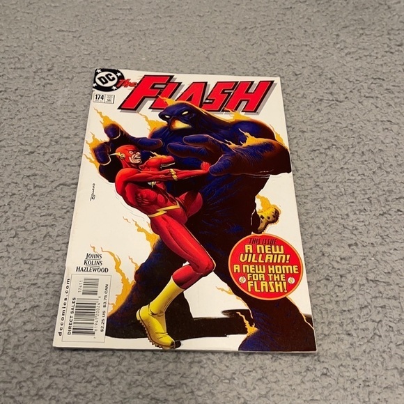 FLASH #174 FIRST PRINT DC COMICS (2001) 1ST TARPIT - Picture 1 of 9
